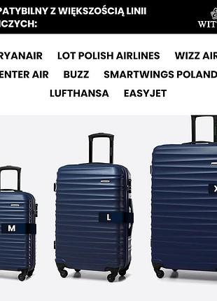 Wittchen groove line набір валіз синій 3 елементи 7