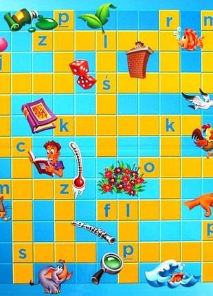 Y9735 scrabble junior гра mattel