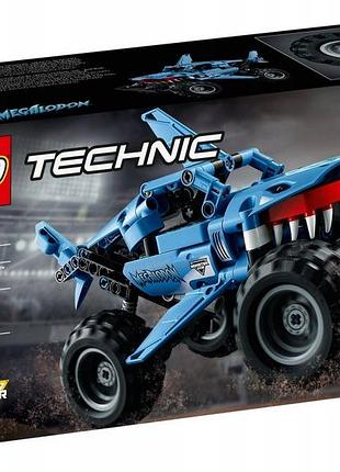 Lego technic 42134 monster megalodon акула риба
