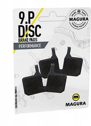 Півметалеві гальмівні колодки magura 9.p box