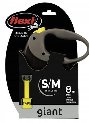 Автоматичний повідок для собаки flexi giant neon m 8м до 25кг