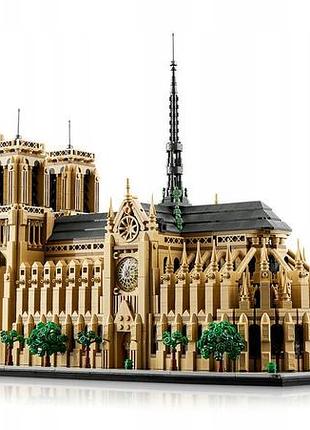 Lego architecture нотр-дам в парижі 21061 7