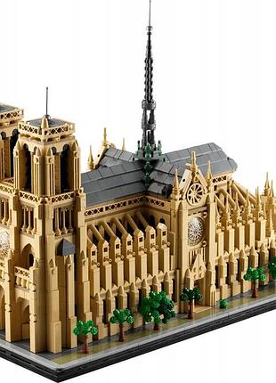 Lego architecture нотр-дам в парижі 21061 8