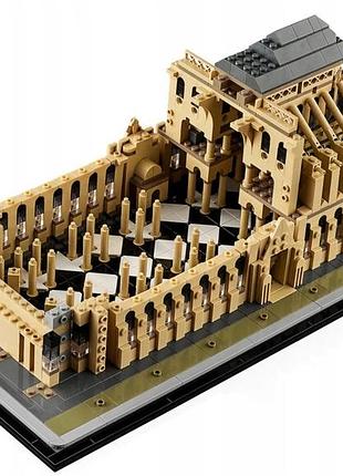 Lego architecture нотр-дам в парижі 21061 10