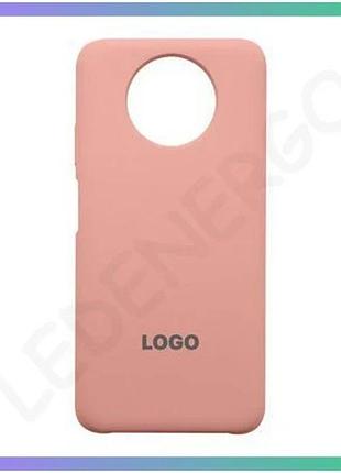 Силіконовий чохол original для xiaomi redmi note 9t redmi note 9 5g рожевий накладка для смартфона sku sku_stcom_2710000217435