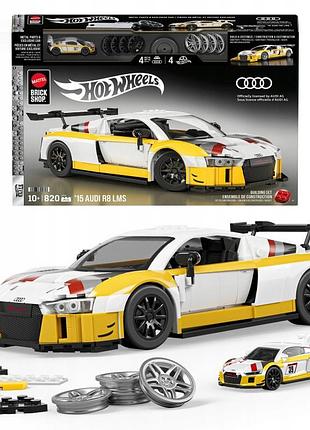 Магазин конструкторів mattel "hot wheels elite series 15" audi r8 lms jft18