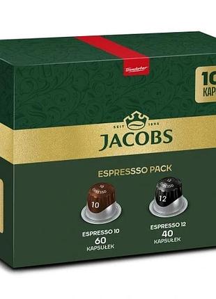 Капсули jacobs espressopack для nespresso(r)* 100 капсул 90+10