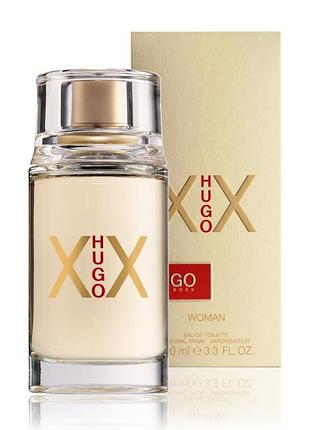 Туалетна вода hugo boss hugo xx 100ml edt для жінок аромат жіночий