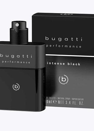 Парфумована вода bugatti performance intense black edt 100 мл 2