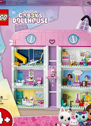 Lego "будиночок для ляльок геббі" котячий будинок габі (10788)