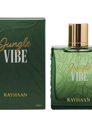 Парфумована вода rayhaan jungle vibe edp арабські парфуми унісекс 100 мл