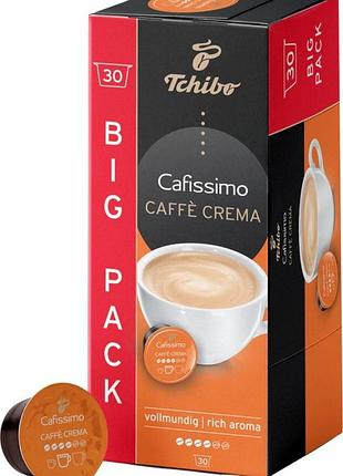Набір з 2 штук кавоварка tchibo cafissimo caffe crema vollmundig 30 капсул