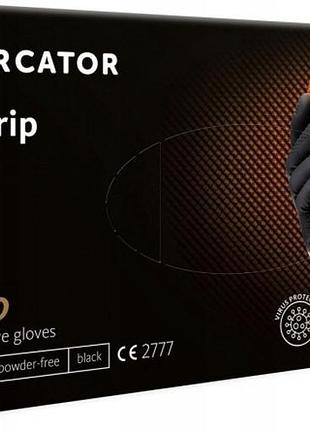 Набір з 3 штук рукавички mercator gogrip нитрилові xxl чорні