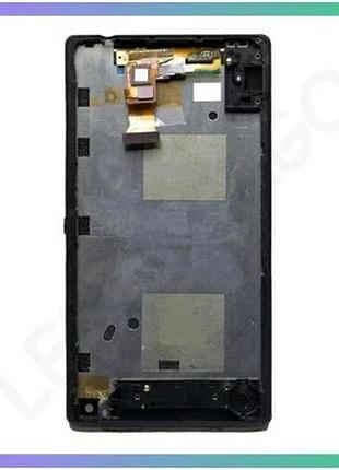 Дисплей lcd для sony xperia zl c6503 чорний з сенсорним екраном tft високої якості для телефону sku_st sku_2710000342380