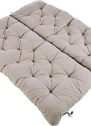 Ambientehome hanko подушка садова світло-сіра 120x98x8 см