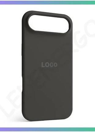 Чехол full silicone case для apple iphone 17 air серый силиконовый чехол-накладка с открытой камерой s sku_stcom_2710000334316