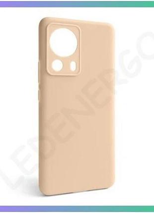 Силіконовий чохол для xiaomi redmi 13 lite без логотипу рожевий накладка для смартфона sku_27100002745 sku_stcom_2710000274520