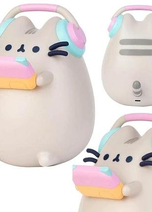 Нічник grupo erik бежево-коричневий pusheen для дітей нічні лампи для спальні usb-батарея