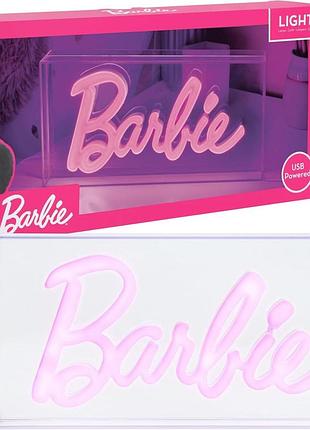 Barbie логотип led неонова лампа [клас енергоспоживання a]