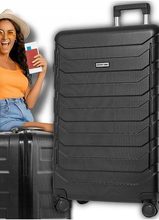 Валіза дорожня середня xl на колесах полікарбонат для дітей 63l