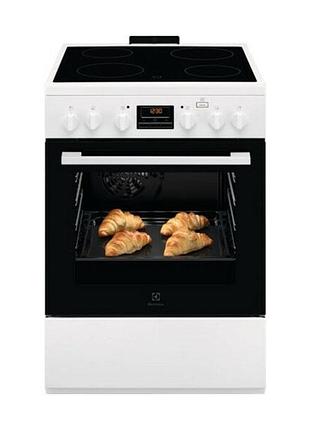 Плиты кухонные electrolux lkr664100w электрический белый