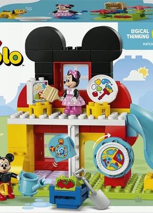 Конструктор lego duplo disney klub myszki miki z minnie i pluto 10465