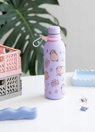 Термос grupoerik pusheen 500 мл dance з нержавіючої сталі 500мл без bpa для гарячого та холодного