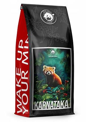 Кава в зернах 1кг карнатака 100% арабіка свіжо обсмажена blue orca