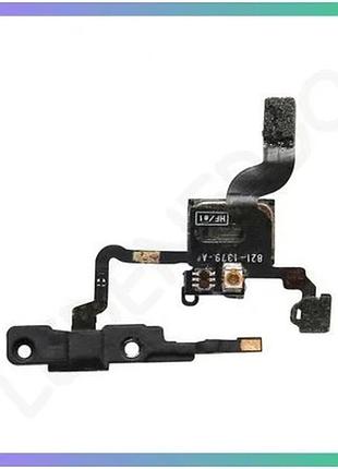 Шлейф для apple iphone 4 з кнопкою включення датчиком наближення і мікрофоном чорний high quality sku_ sku_stcom_2701640400004