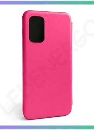 Чехол-книжка premium для samsung galaxy a13 4g малиновый с отделением для карт шкірозамінник sku_27100 sku_stcom_2710000262862