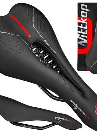Сідло велосипедне wittkop medicus pro evo 7.0 гелеве гравійне шосейне