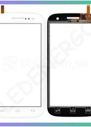 Тачскрин для fly iq451 білий сенсор високої якості без oca плівки екран для телефону sku_stcom_2701827 sku_2701827600005