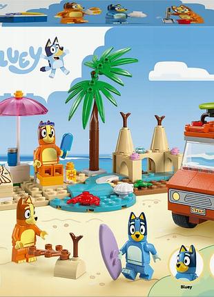 Lego bluey: блю і автомобільна прогулянка 11202