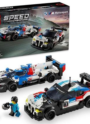Конструктор lego speed champions 76922 гоночні автомобілі bmw m4 gt3 і bmw m hybrid v8