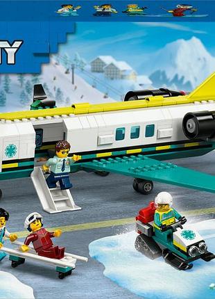 Lego city літак аварійної допомоги 60465