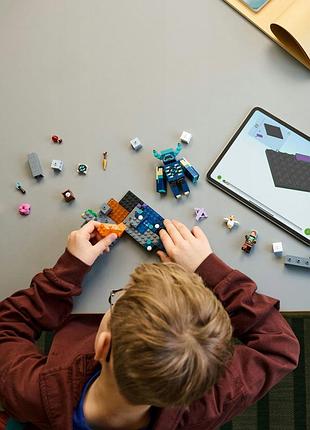 Lego minecraft зустріч із стражем 21274 2