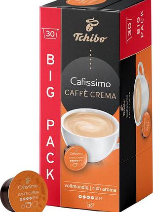 Набір з 2 шт. tchibo cafissimo caffe crema vollmundig 30 капсул