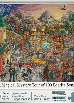 Aquarius 68504 магічний таємничий маршрут 100 пісень beatles пазл 3000 штук