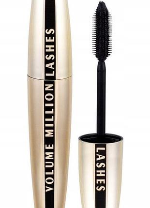 Набір з 2 штук туш для вій loreal paris volume million lashes чорний