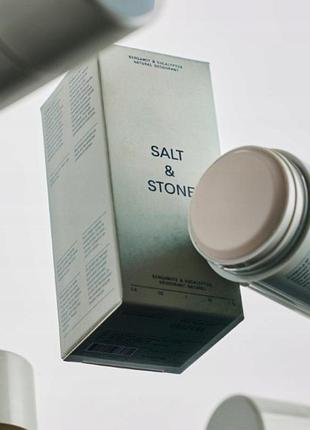 Дезодорант-стік salt & stone bergamot & hinoki 75 г