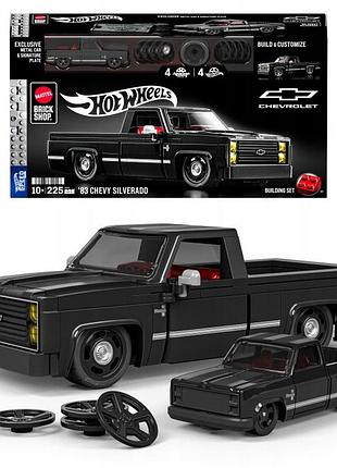 Конструктор mattel brick shop hot wheels speed series '83 chevy silverado jkg42