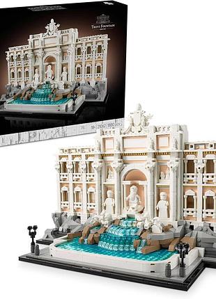 Lego architecture фонтан треві 21062 модель італійської пам'ятки сувенір з риму колекційна прикраса на стіл або подарунок