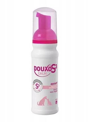 Пінка douxo s3 calm mousse 150ml очищувальна заспокійлива для собаки і кота