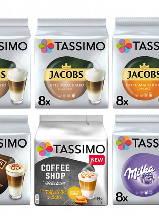 Набір капсул tassimo latte macchiato зі смаком 48 кав