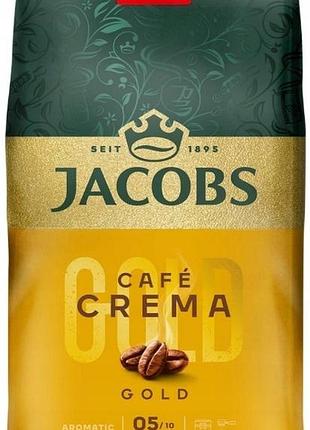 Зернова кава змішана jacobs crema gold 1000 1kg
