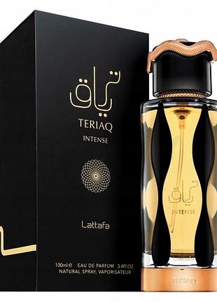 Товар lattafa teriaq intense 100ml edp