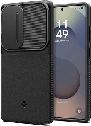 Чохол для galaxy s25 ultra spigen optik armor case slider заслонка для камери