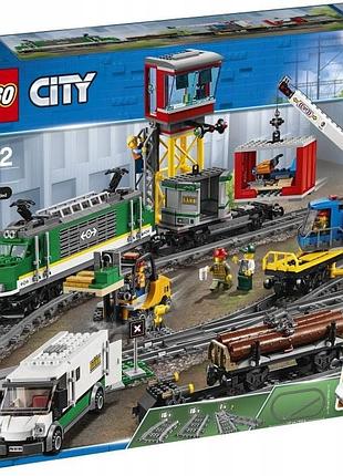 Lego city вантажний поїзд (60198)