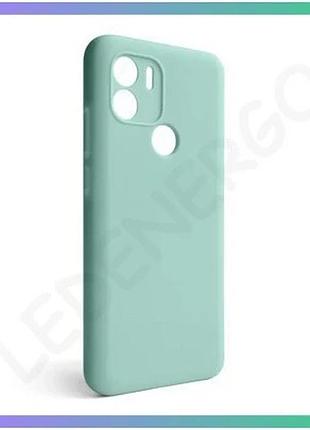 Чехол силиконовый для xiaomi redmi a1 plus бирюзовый накладка без логотипа защита от ударов sku_271000 sku_stcom_2710000265894