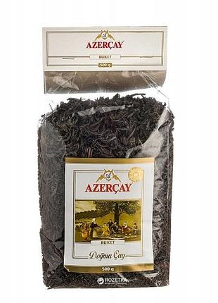 Чорний листовий чай azercay buket 500г